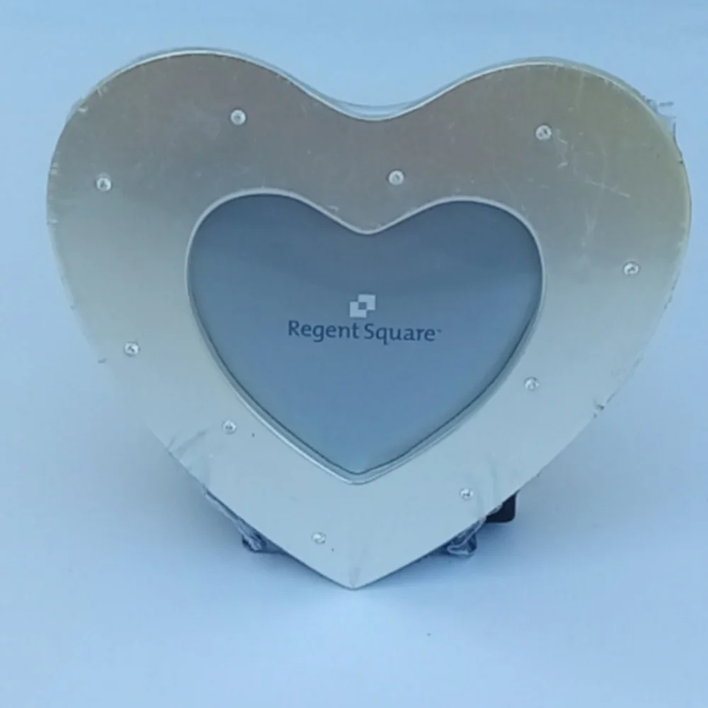 Vintage Sealed Heart Shaped Picture Frame